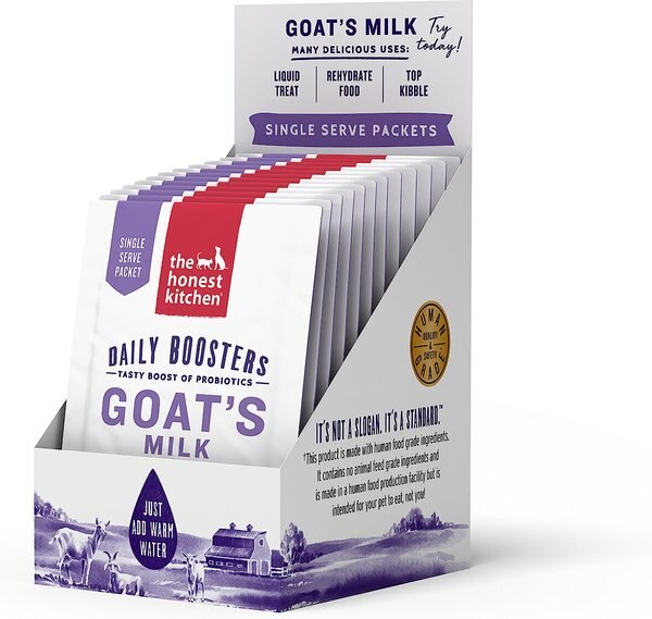 The Honest Kitchen Daily Boosters Instant Goat's Milk with Probiotics for Dogs