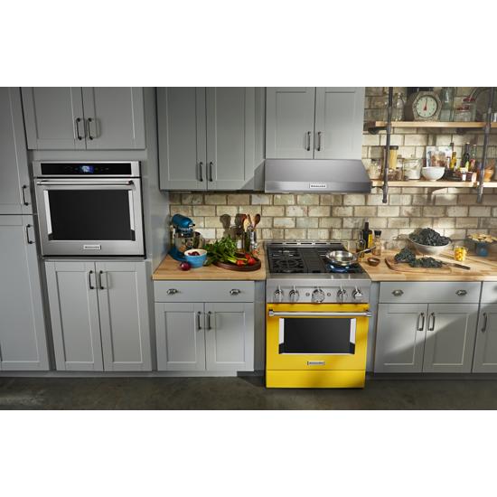 KitchenAid KFGC500JYP 303939 Smart CommercialStyle Gas Range with 4 Bur