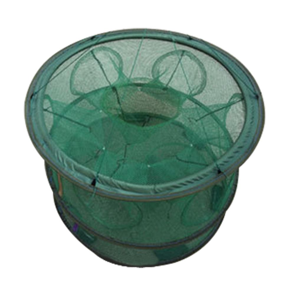 Fishing Gear Net Shrimp Cage Cage Hand Throw Automatic Folding Round Cage  Us-2