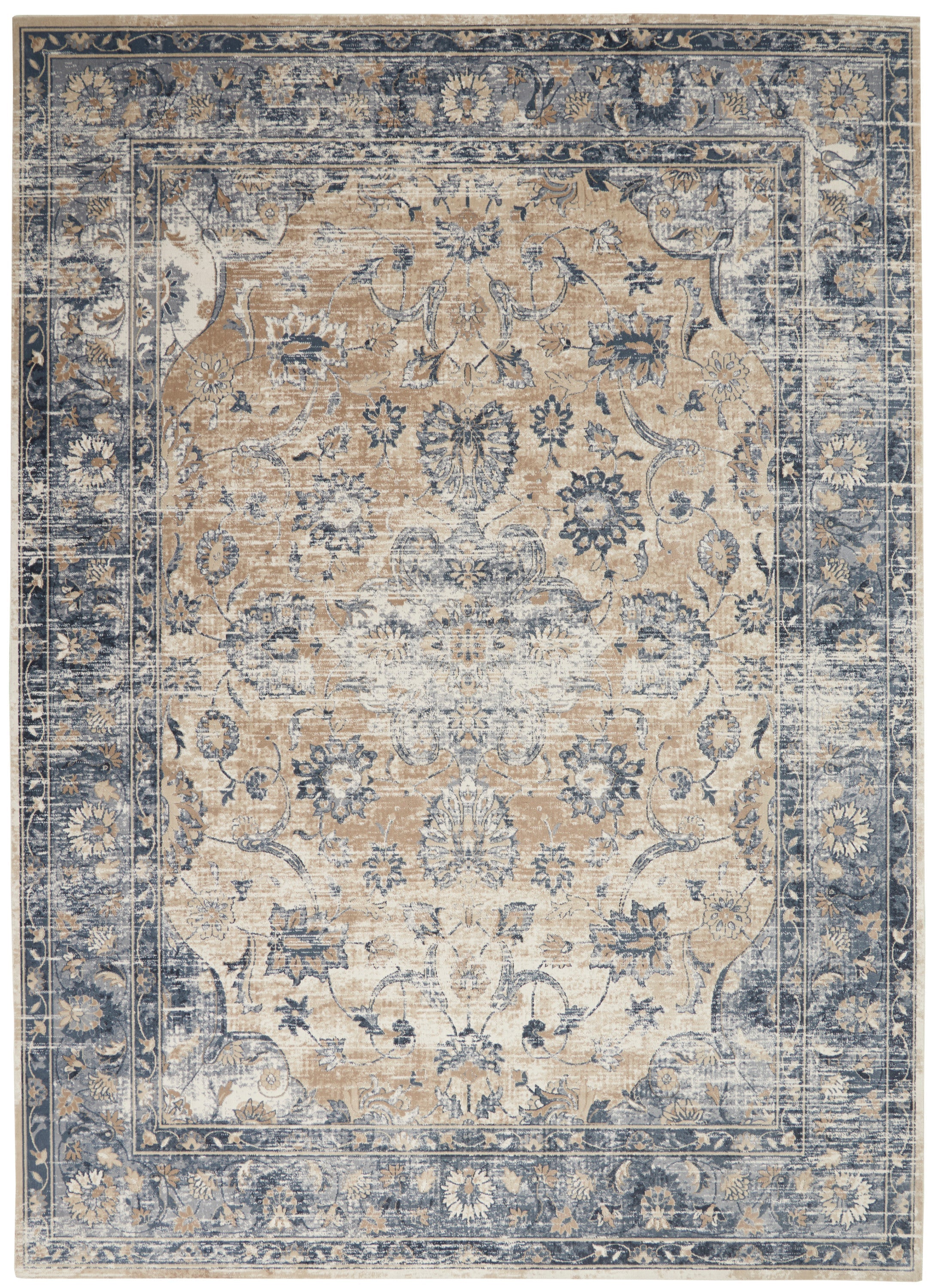 Malta Blue/Ivory Rug