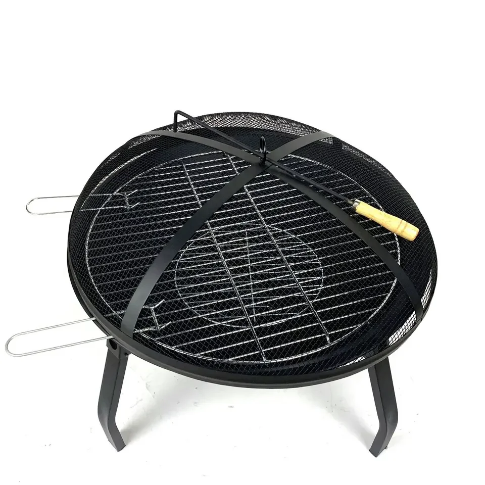 Firstents Outdoor folding barbecue portable bbq grill rack domestic heating brazier carbon stove indoor charcoal stove