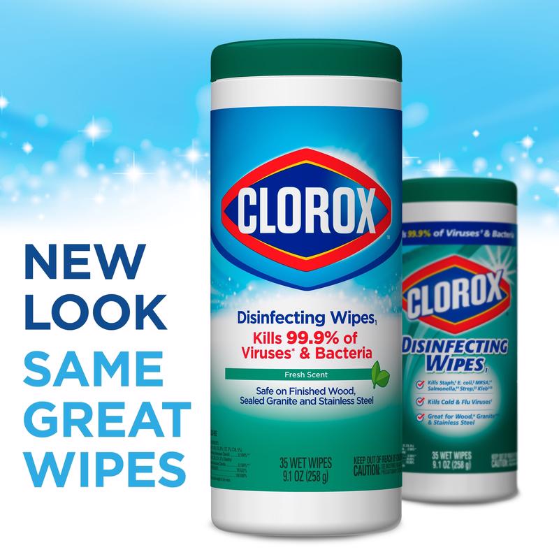 CLOROX DISNFCT WPS 35PK