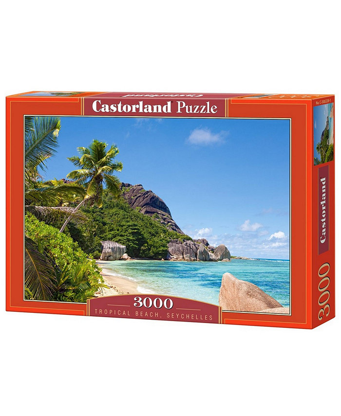 Castorland Tropical Beach Seychelles Jigsaw Puzzle Set 3000 Piece