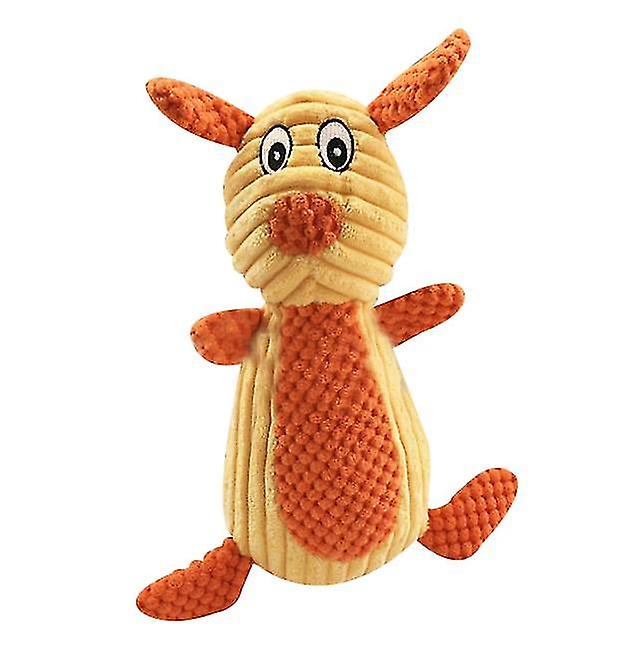 Bite resistant Cute Animal Plush Vocal Toy