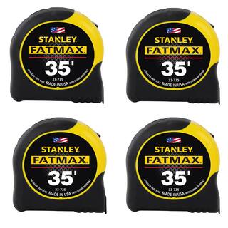 Stanley FATMAX 35 ft. x 1-14 in. Tape Measure (4 Pack) 33-735CP