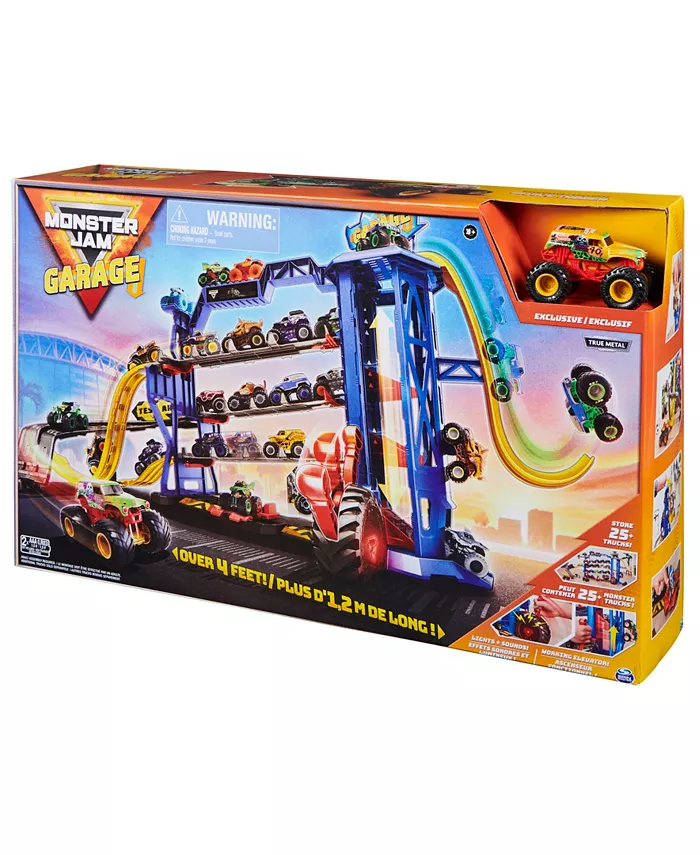 Monster Jam Garage Playset and Storage