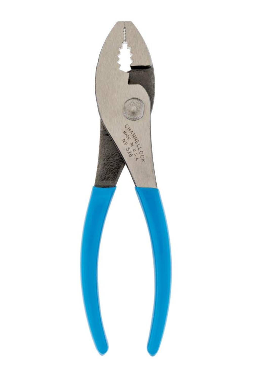 6.5 In. Slip Joint Plier with Shear ;