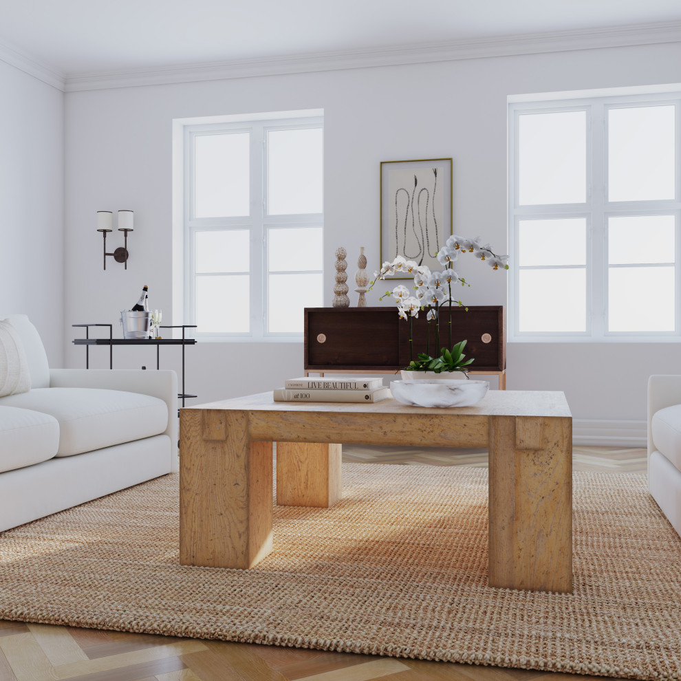 Commerce and Market Square Cocktail Table   Transitional   Coffee Tables   by Buildcom  Houzz