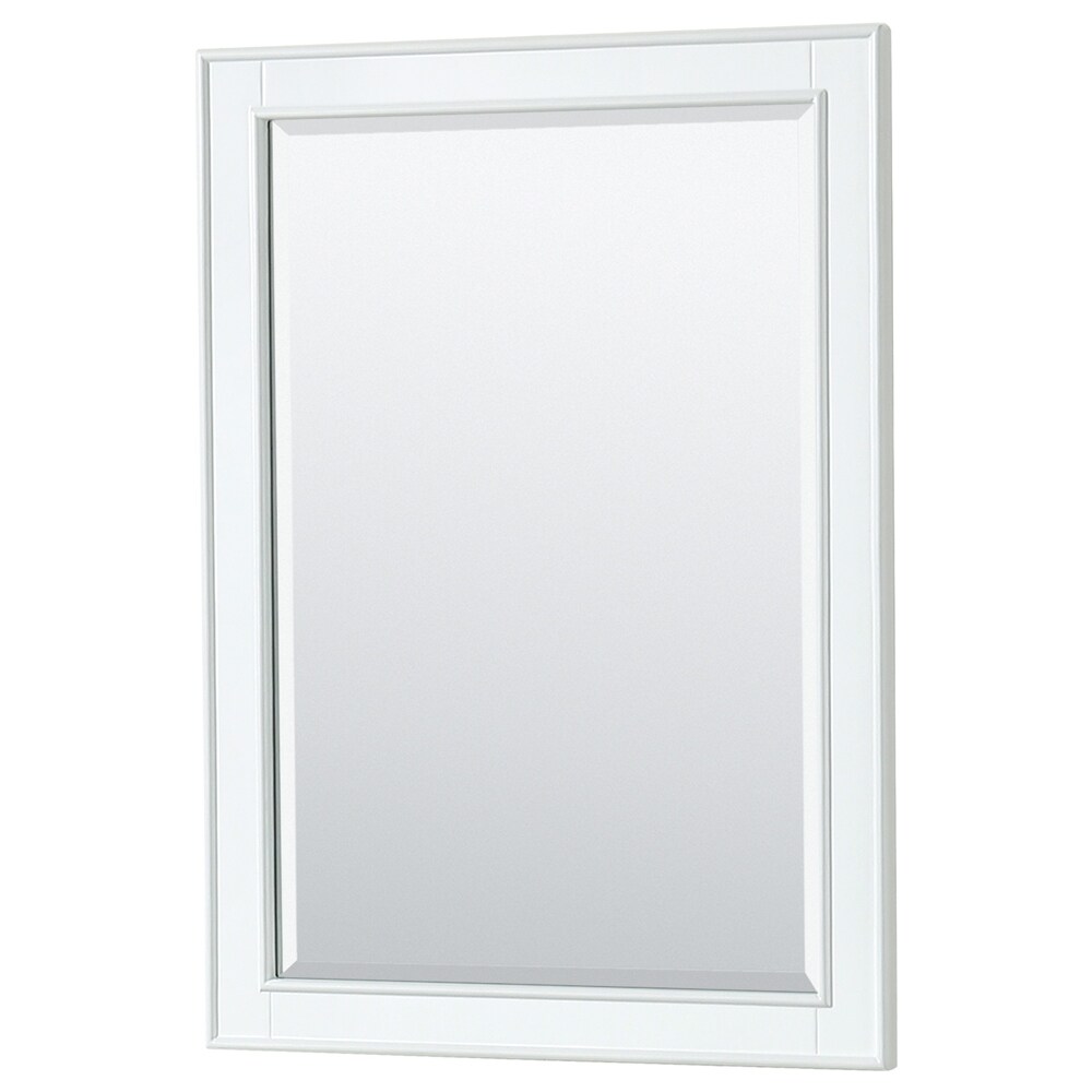 Deborah 80 inch Double Vanity  Quartz Top  24 inch Mirrors