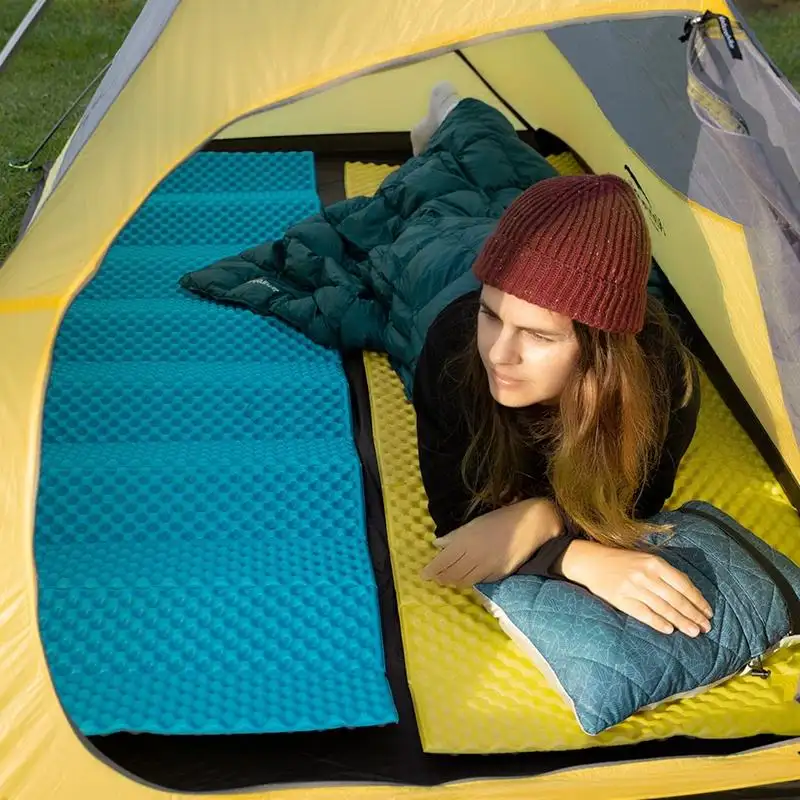 extra thick Waterproof Outdoor Mattress IXPE Foam Sleeping Pad Egg Crate Camping Mat