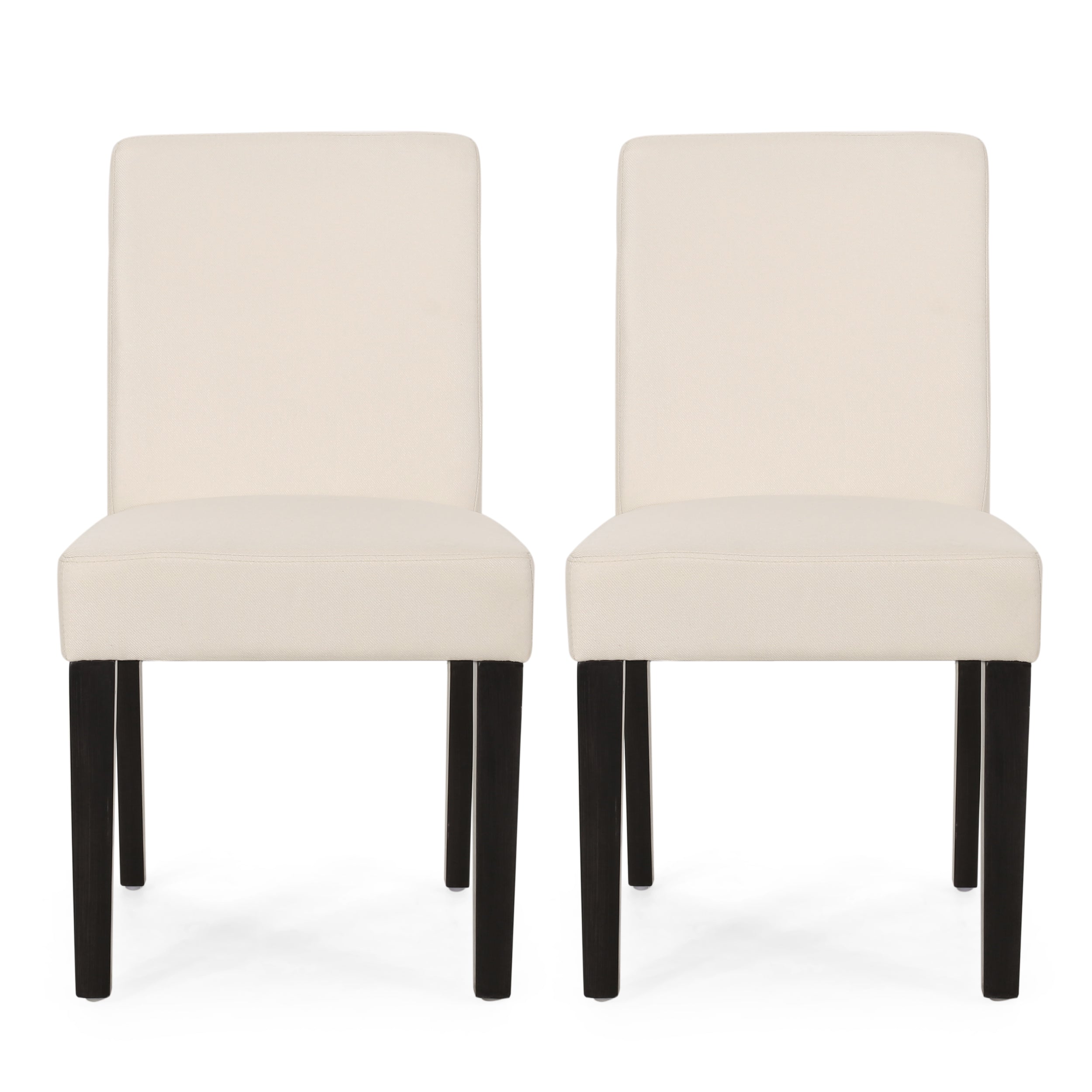 Pocatello Kuna Contemporary Upholstered Dining Chair, Set of 2