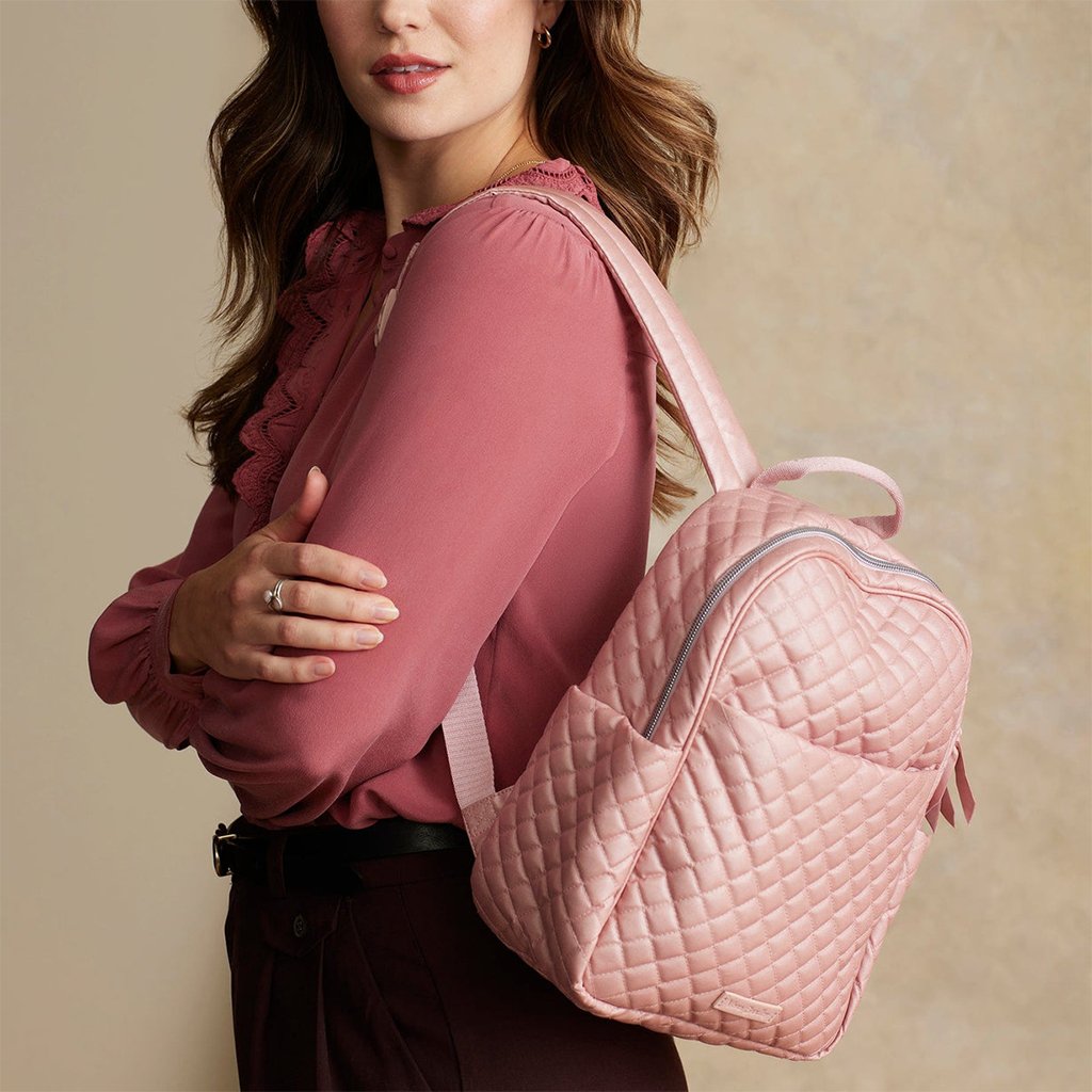 Vera Bradley  Small Backpack in Rose Quartz