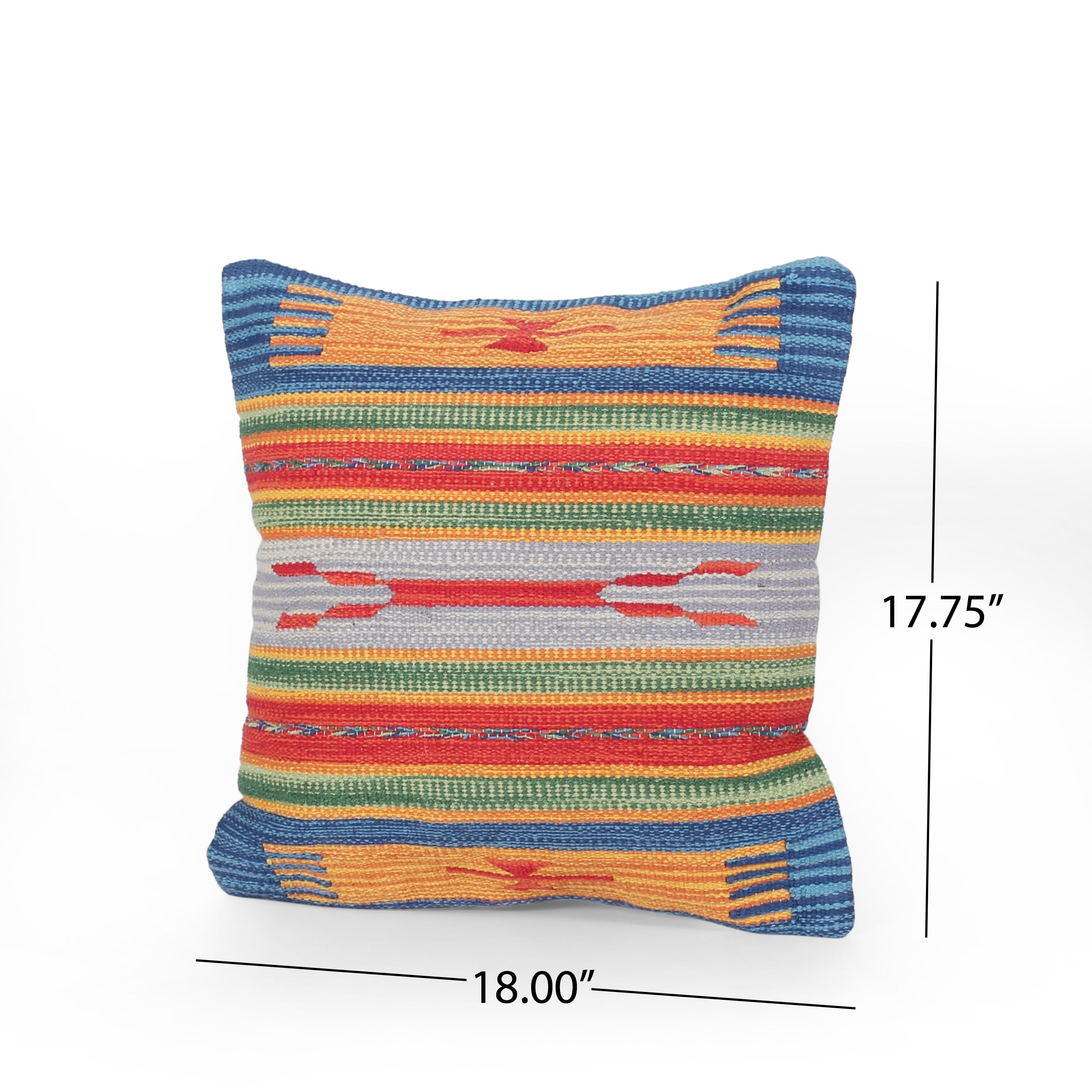 Lisset Boho Cotton Throw Pillow (Set of 2)