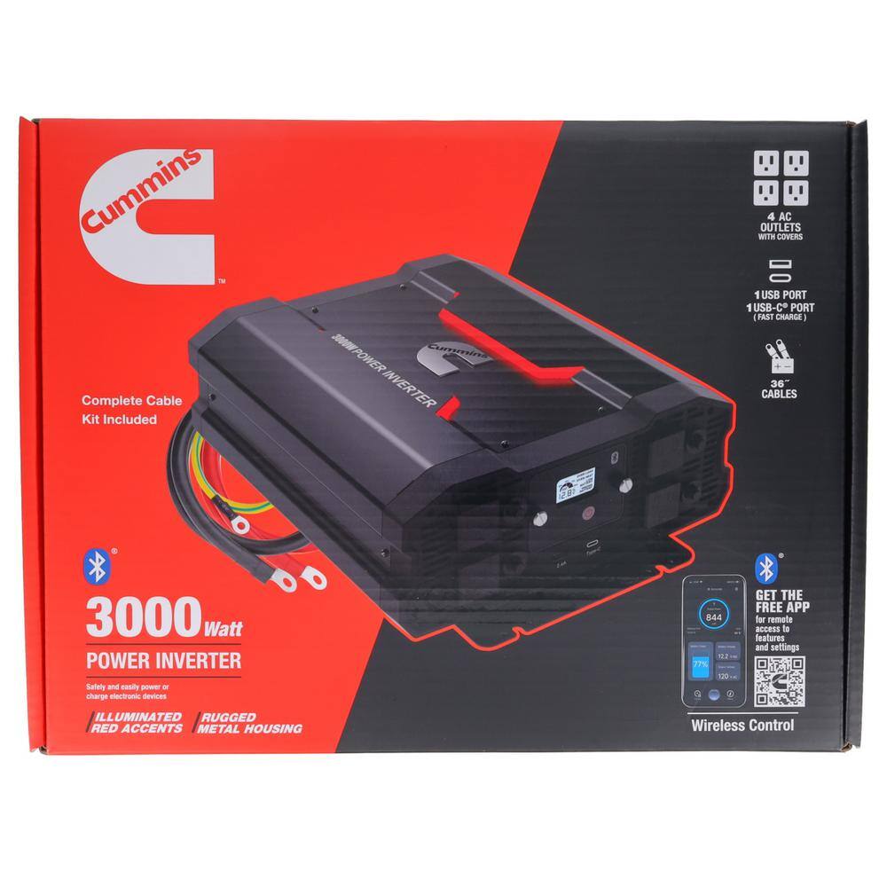 Cummins 3000W Modified Sine Wave Inverter CMN3000W