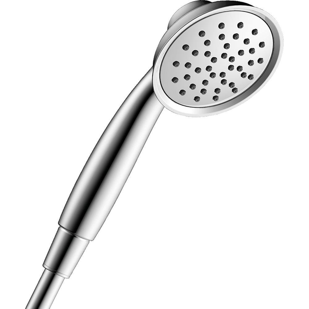 Hansgrohe Joleena 1-Spray Patterns 1.75 GPM 3.75 in. Wall Mount Handheld Shower Head in Chrome 04782000