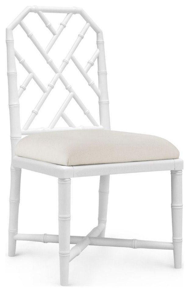 Jardin Side Chair Gray   Asian   Dining Chairs   by Old Bones Co.  Studios  Houzz