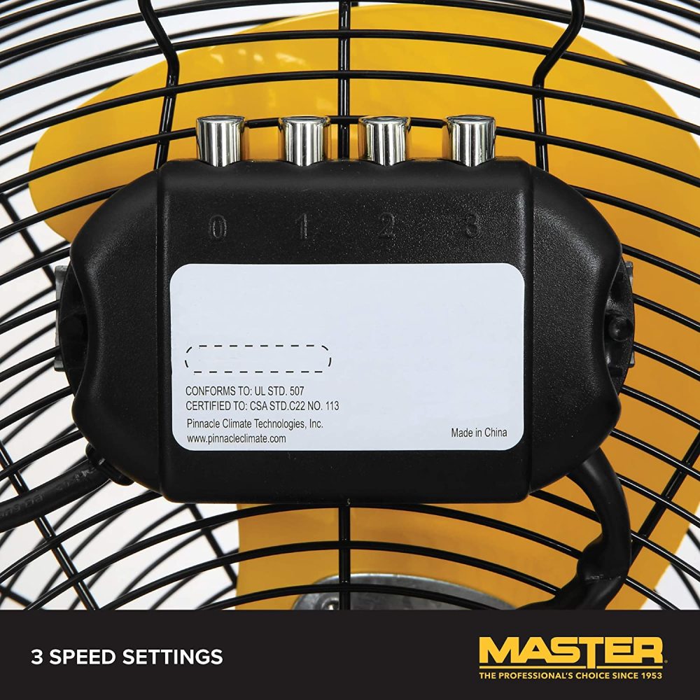 Master Floor Fan High Velocity Direct Drive 20