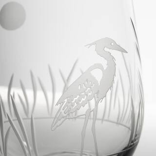 Rolf Glass Heron 12 oz. White Wine Glass (Set of 4) 219424-S4