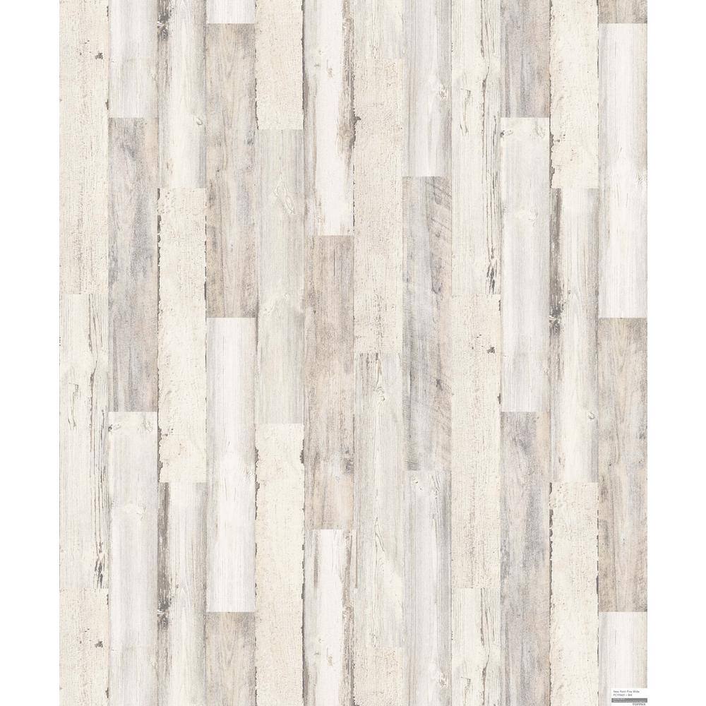 32 sq. ft. White Paint Pine MDF Panel 255378