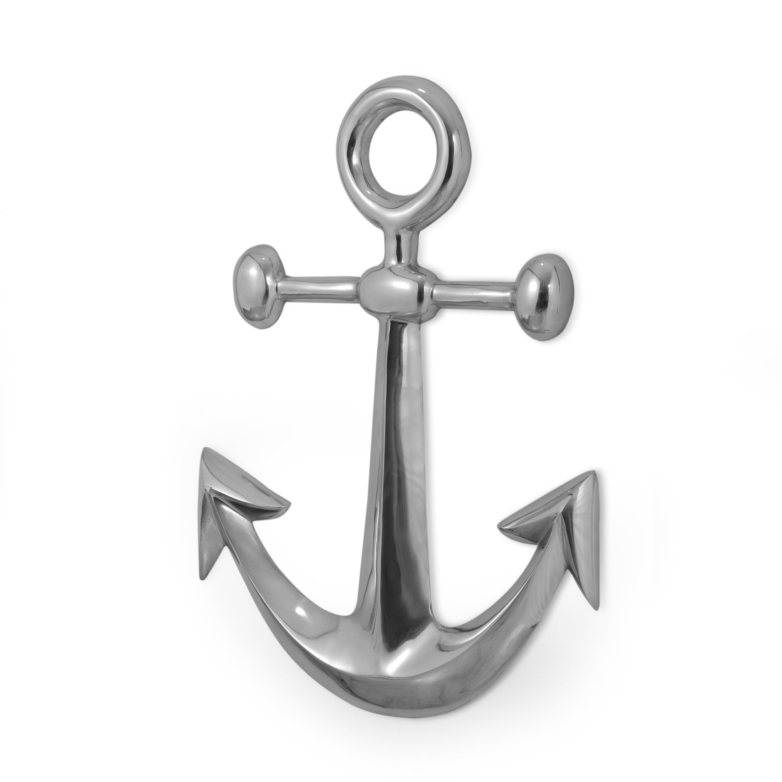 Fairburn Handcrafted Aluminum Anchor Wall Decor