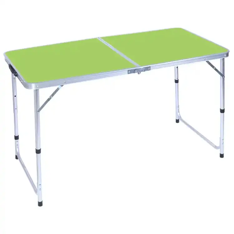 Multipurpose Extendable Portable Aluminum Outdoor Picnic Table Travel Camping Foldable Dining Tables