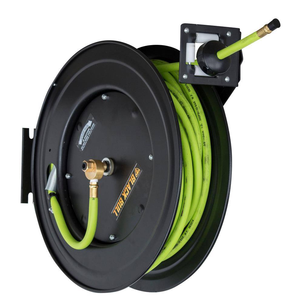 BLACK BULL 50 ft. Retractable Air Hose Reel with Auto Rewind AHAR50