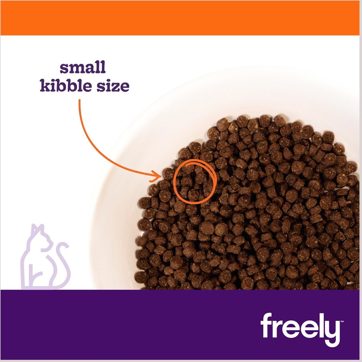 Freely Rabbit Recipe Grain-Free Dry Cat Food， 3-lb bag