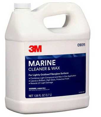 3M 09011 3M Marine Cleaner And Wax 09011