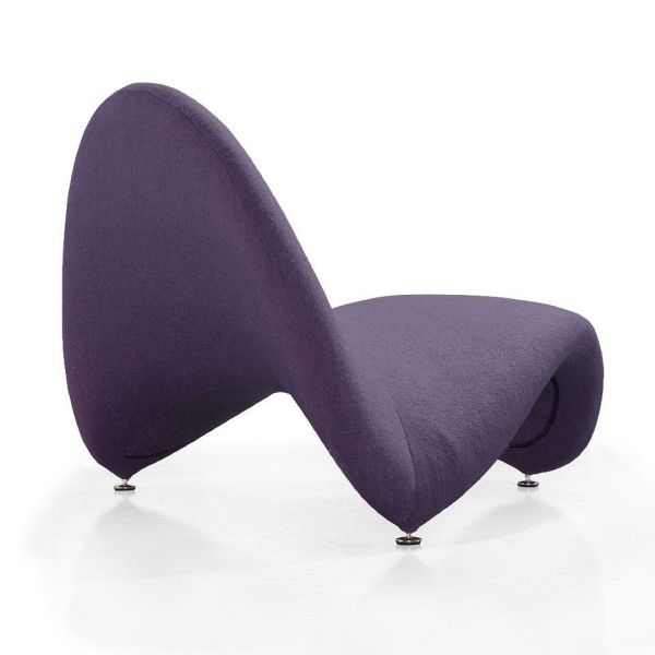 MoMa Accent Chair in Purple