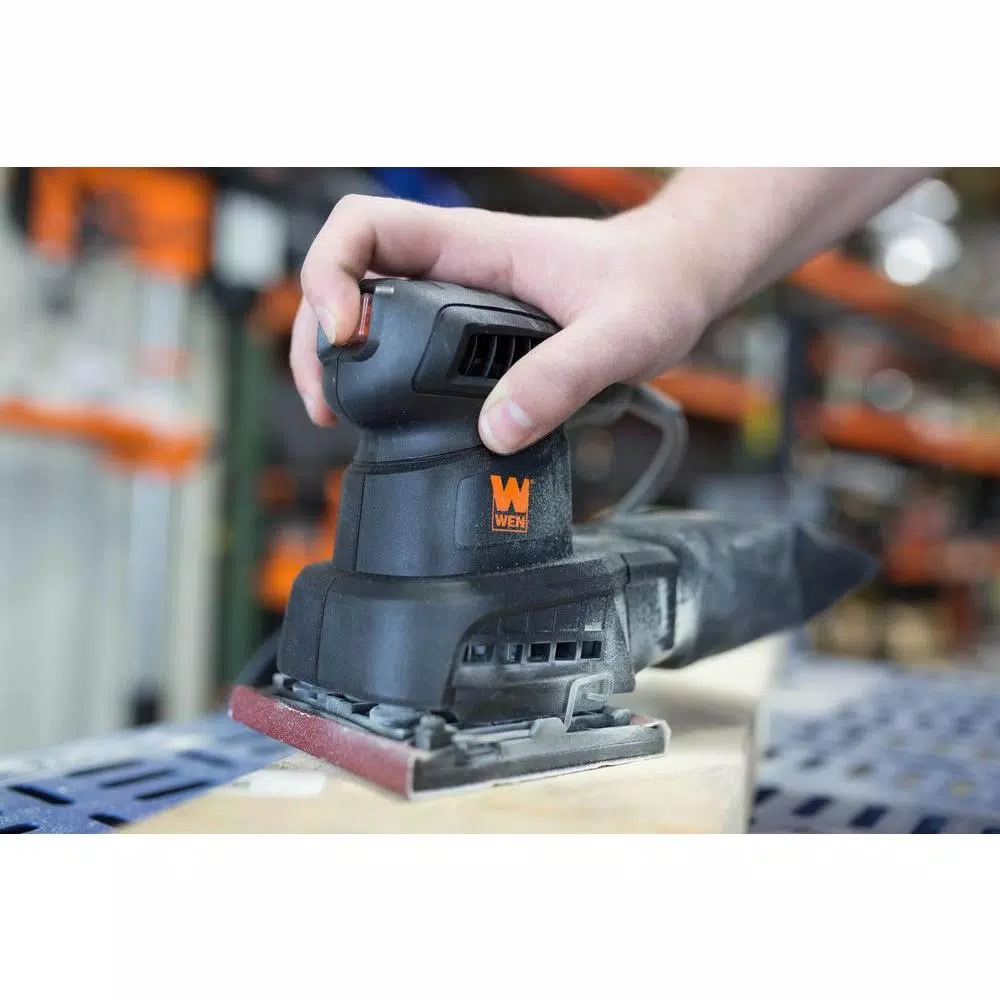 WEN 1/4 Sheet Orbital Palm Sander and#8211; XDC Depot