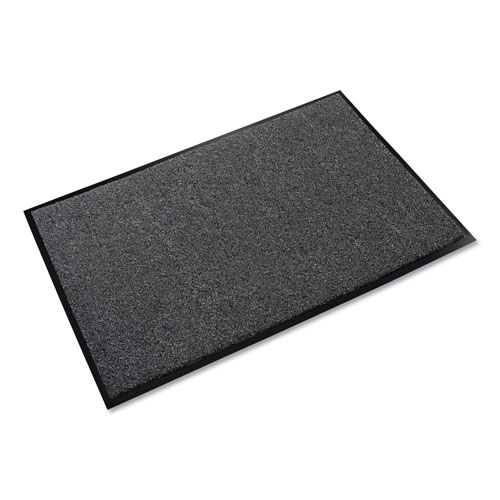 Crown Mats and Matting Rely-On Olefin Indoor Wiper Mat | 48 x 72， Charcoal | CWNGS0046CH