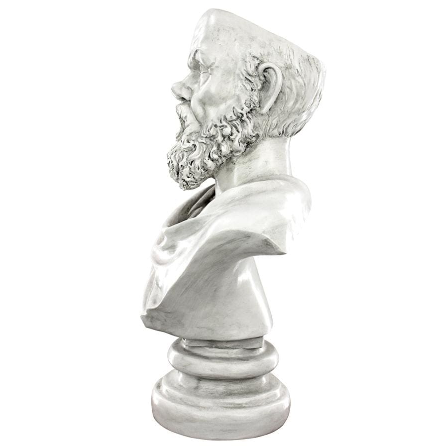 Design Toscano Socrates Bust Planter