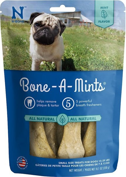 N-Bone Bone-A-Mints Mint Flavored Small Dental Dog Treats