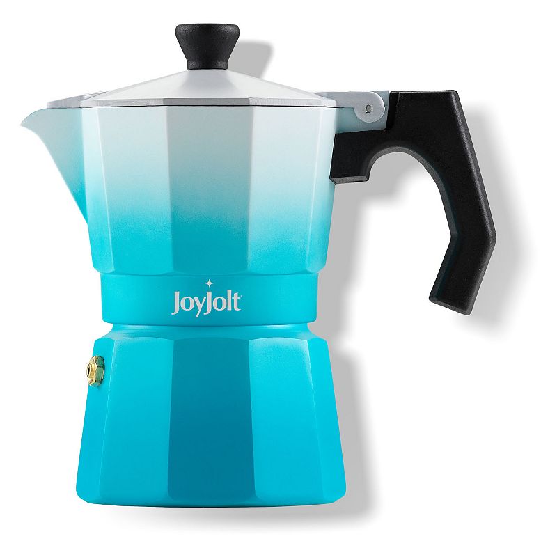 JoyJolt Italian Moka Pot 3-Cup Stovetop Aluminum Espresso Maker