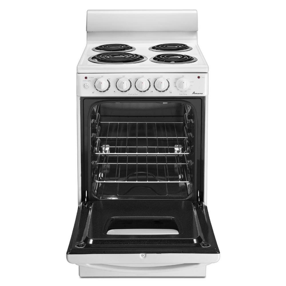 Amana 2.6 cu. ft. Electric Range in White AEP222VAW