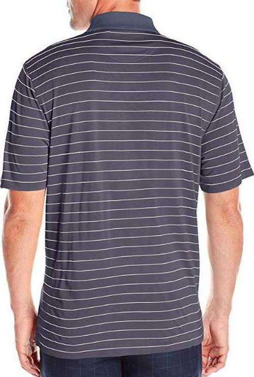 Cutter and Buck DryTec Franklin Striped Performance Golf Polo