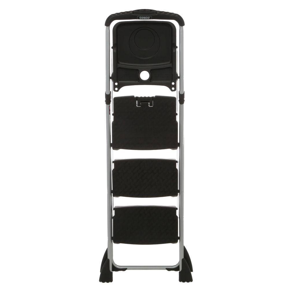 Cosco 4 ft. Steel Max Work Platform Ladder with 225 lbs. Load Capacity 11880PBL1E