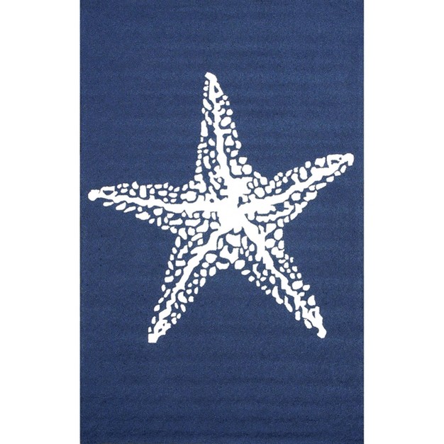 Hand Hooked Marine Indoor outdoor Area Rug Nuloom