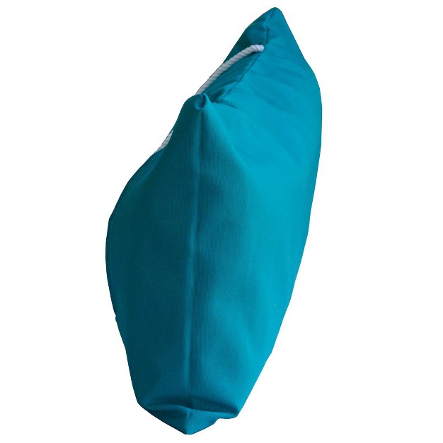 Algoma Deluxe Sunbrella Hammock Pillow Canvas Teal