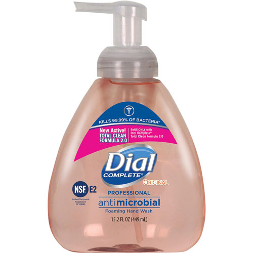 Dial Professional Dial Foaming Hand Soap | 15.2oz.， Clean Scent | DPR98606EA