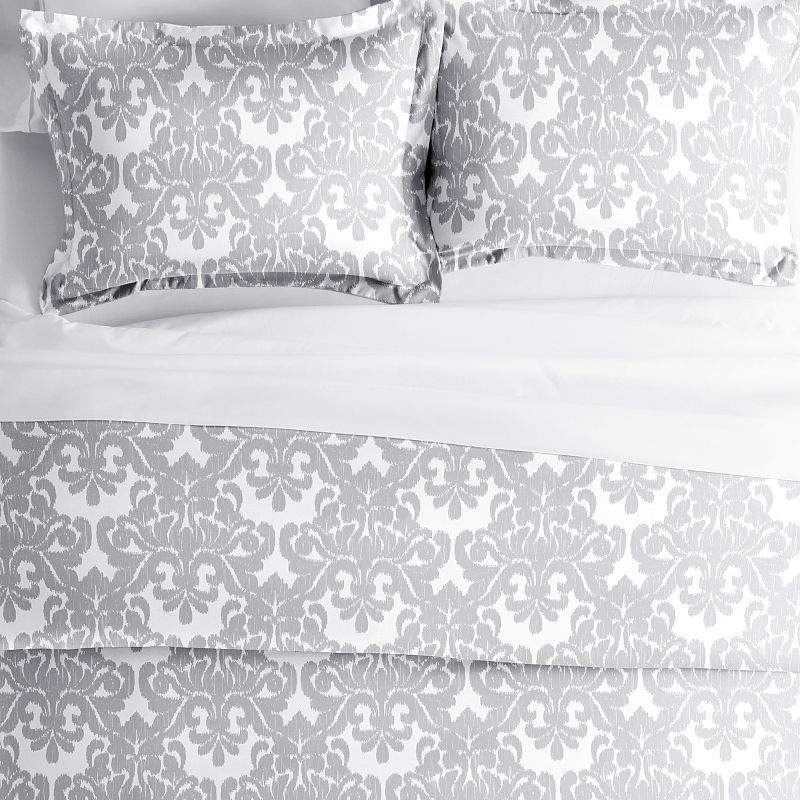 Urban Loft's Classic Essential Patterns Duvet Cover Bed Set with Shams