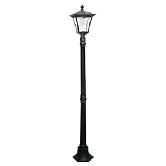 Northern International Inc GL23716BK Street Lamp Solar Light