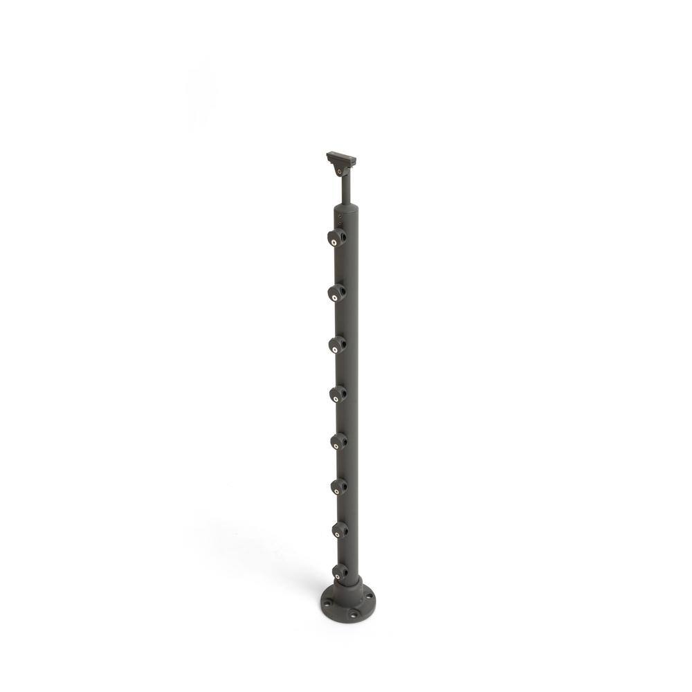 Dolle Prova PA1b 36 in. x 1-12 in. Anthracite Top Mount Post 86028