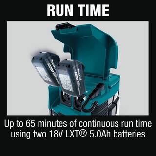 Makita 18V 5.0 Ah X2 LXT Lithium-Ion (36V) CordlessCorded 2.1 Gal. HEPA Filter Dry Dust ExtractorVacuum Kit XCV04PT