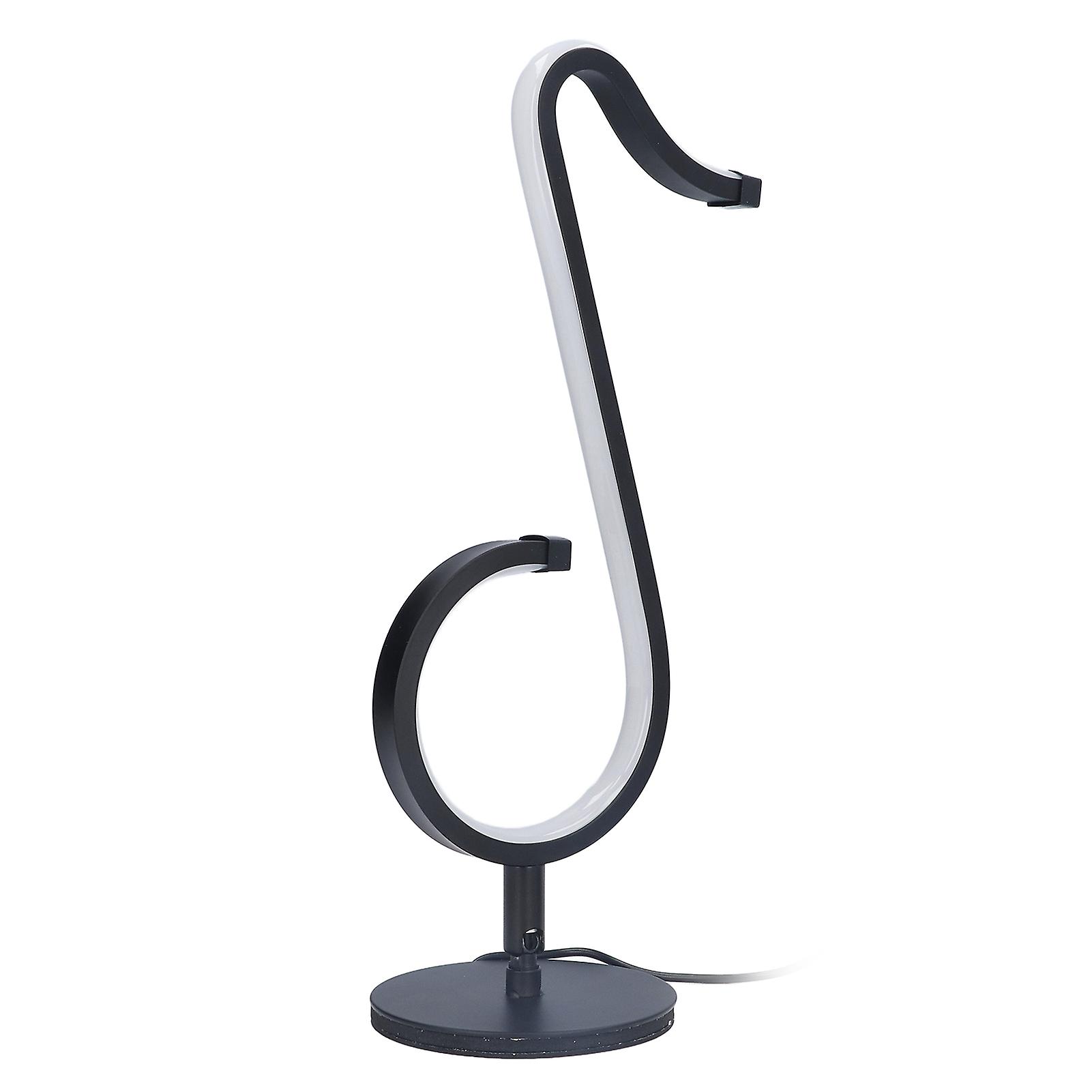 Remote Control Music Lamp Rgb Musical Note Shape Light Romantic Bedside Table Lamp For Bedroom