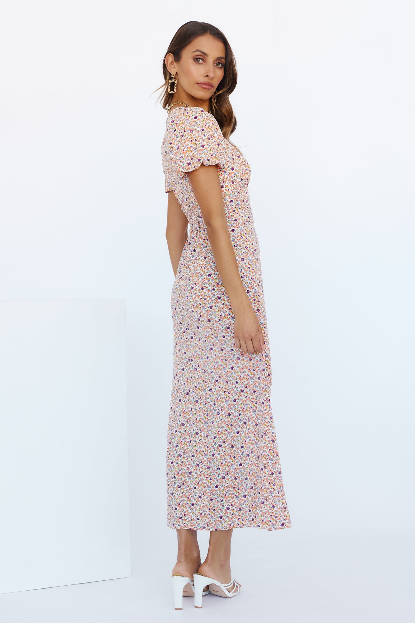 Traces Of You Midi Dress Pink