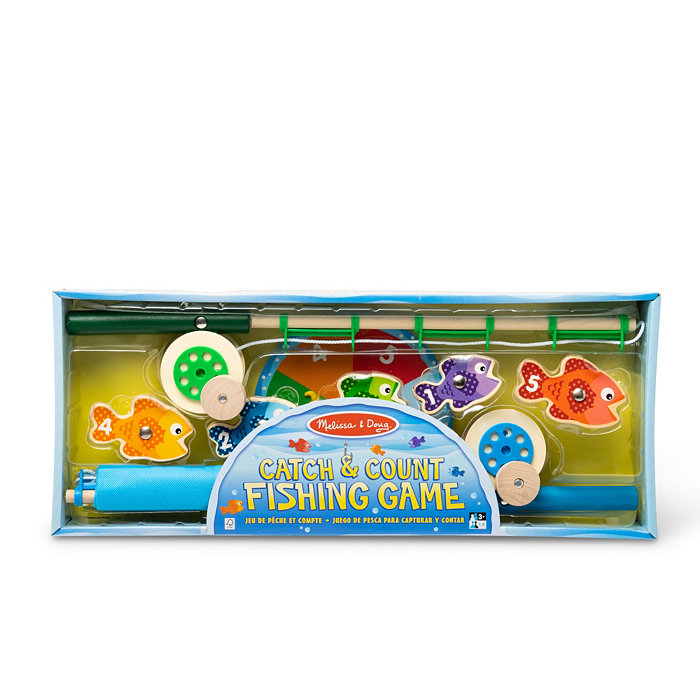 Melissa and Doug Kids Catch and Count Fishing Game