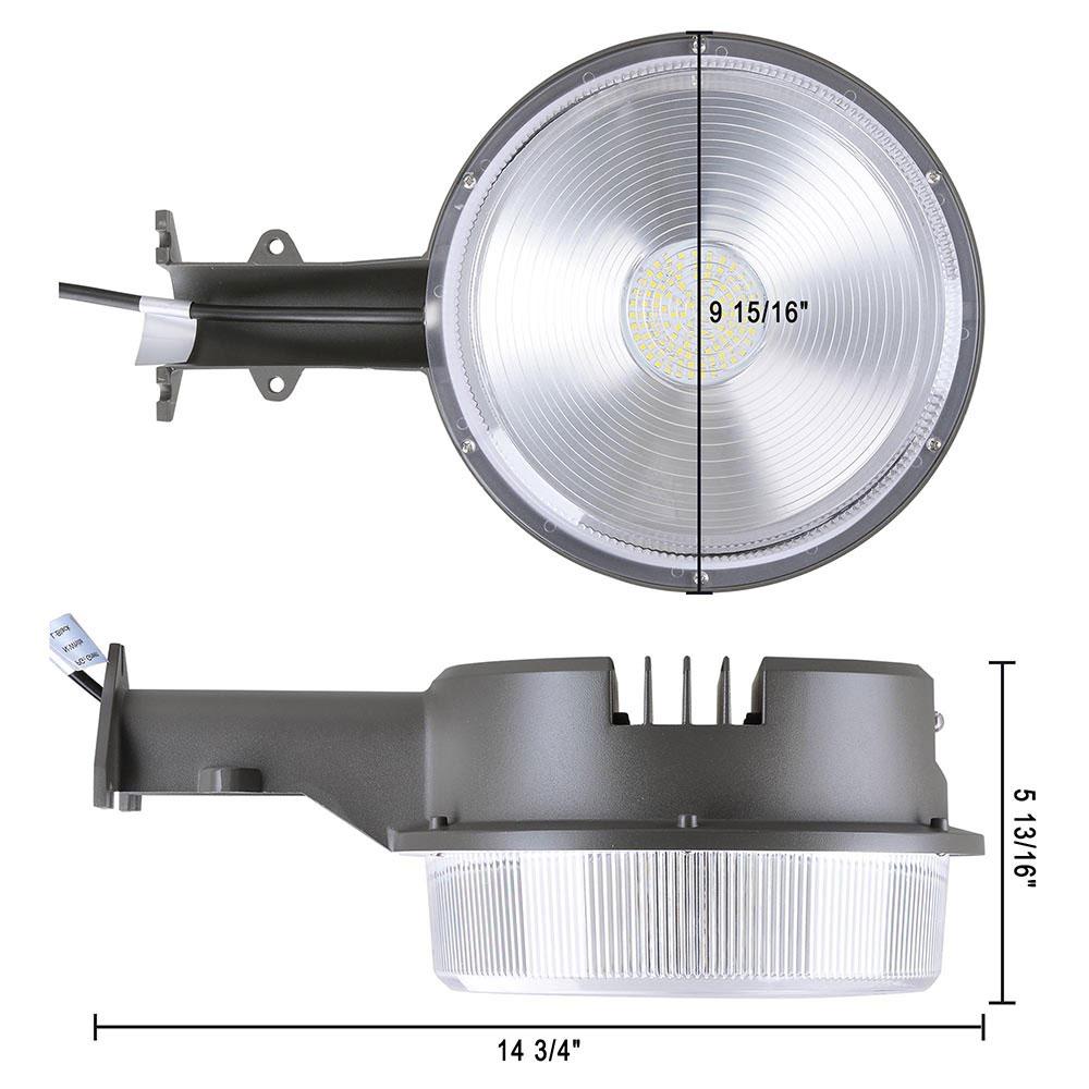 Yescom Outdoor LED Barn Light Dusk-to-Dawn with Photocell 70w 9100lm