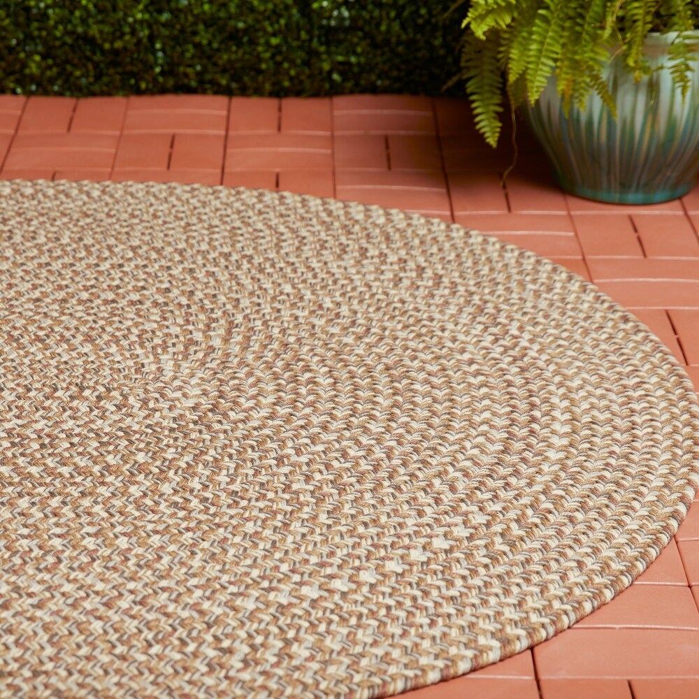 Rhody Rug Lexington Tweed Indoor/Outdoor Braided Rug