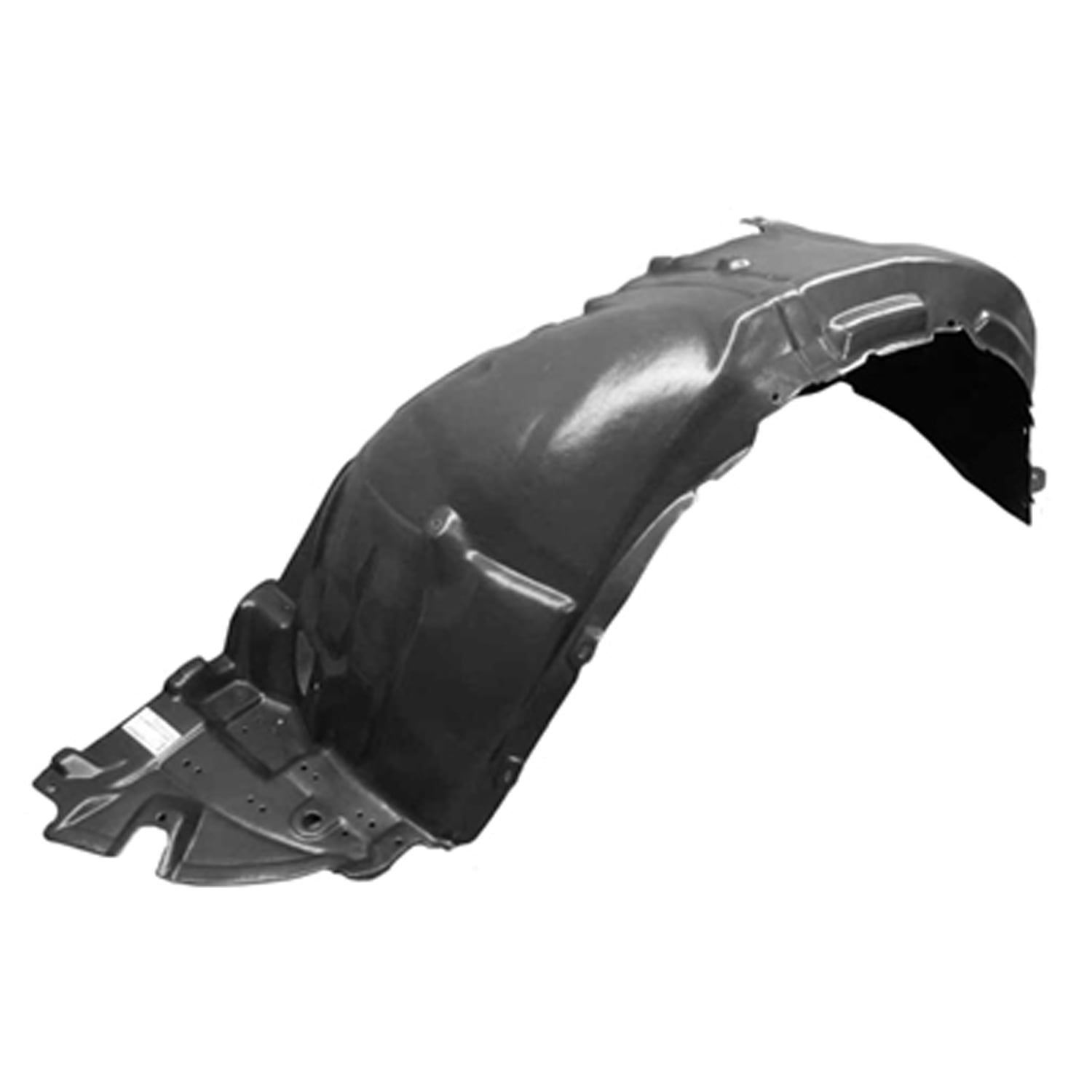 New Standard Replacement Front Left Fender Liner， Fits 2007-2009 Lexus LS460